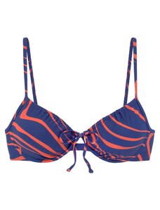 BUFFALO Bikini gornji dio 'Wire-Top Dune' plava / narančasta
