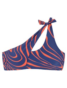 BUFFALO Bikini gornji dio 'Dune' plava / narančasta