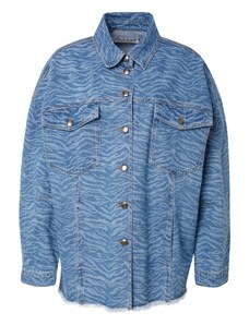 PULZ Jeans Prijelazna jakna 'AMALA' plavi traper / svijetloplava