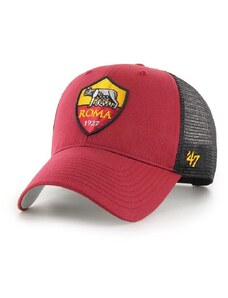 Kapa sa šiltom 47 brand AS Roma boja: crvena, s aplikacijom