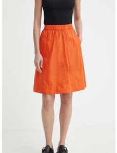 Suknja Marc O'Polo boja: narančasta, mini, širi se prema dolje