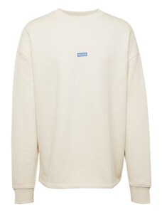 HUGO Sweater majica 'Naviu' kraljevsko plava / bijela