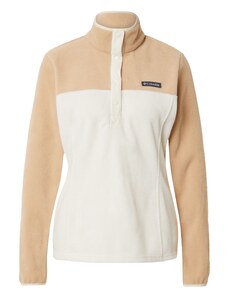 COLUMBIA Sportski pulover 'Benton Springs' pijesak / crna / bijela