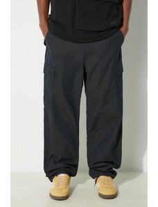 Hlače Human Made Cargo Pants za muškarce, boja: crna, ravni kroj, HM27PT001