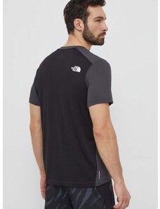 Sportska majica kratkih rukava The North Face boja: siva, s uzorkom, NF0A825OMN81