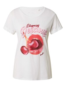 GUESS Majica 'DELICIOUS' narančasta melange / roza / merlot / bijela