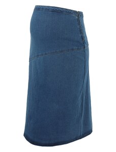 MAMALICIOUS Suknja 'PINE' plavi traper