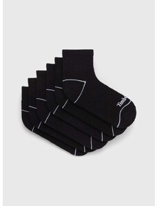 Čarape Timberland 3-pack boja: crna, TB0A2PU20011