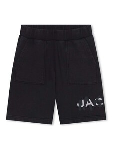 Dječje pamučne kratke hlače Marc Jacobs boja: crna