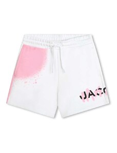 Dječje kratke hlače Marc Jacobs boja: bijela, s uzorkom, podesivi struk