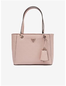 Light pink women's handbag Guess Jena Noel - Women