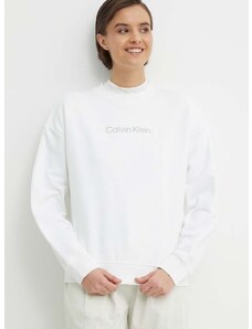 Dukserica Calvin Klein za žene, boja: bijela, s tiskom, K20K206942