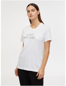White Women's T-Shirt Diesel T-Sily - Women