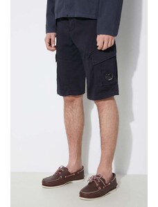 Kratke hlače C.P. Company Stretch Sateen za muškarce, boja: tamno plava, 16CMBE116A005694G