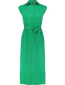 Nordblanc Zelena ženska haljina CHEMISE