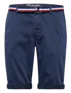 BLEND Chino hlače mornarsko plava / vatreno crvena / bijela
