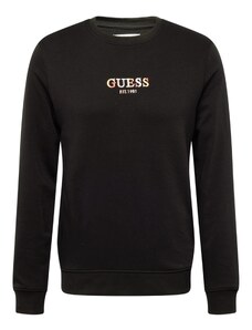 GUESS Sweater majica svijetložuta / narančasta / crna / bijela