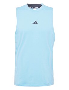 ADIDAS PERFORMANCE Tehnička sportska majica 'D4T Workout' svijetloplava / crna