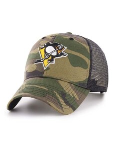 Kapa sa šiltom 47 brand NHL Pittsburgh Penguins boja: zelena, s uzorkom, H-CBRAN15GWP-CM
