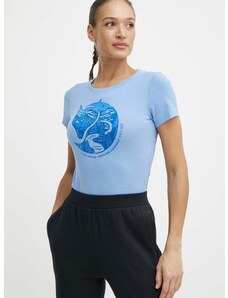 Pamučna majica Fjallraven Arctic Fox T-shirt za žene, F89849
