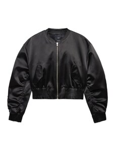MANGO Prijelazna jakna 'Malibu' crna