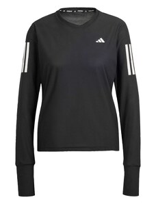 ADIDAS PERFORMANCE Tehnička sportska majica 'Own The Run' crna / bijela