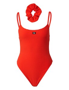 Calvin Klein Swimwear Jednodijelni kupaći kostim crvena