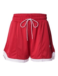 PUMA Sportske hlače crvena / bijela