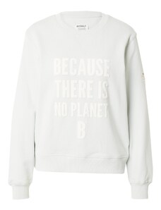ECOALF Sweater majica svijetloplava / crna / bijela