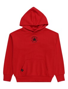 CONVERSE Sweater majica crvena / crna