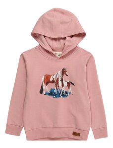 Walkiddy Sweater majica plava / svijetlosiva / roza / bijela