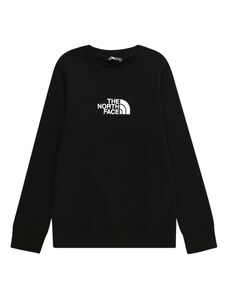 THE NORTH FACE Sportska sweater majica 'DREW PEAK LIGHT' crna / bijela