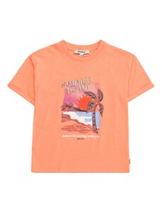 GARCIA Majica smeđa / ljubičasta / tamno narančasta / narančasta melange