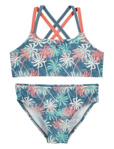 PLAYSHOES Jednodijelni kupaći kostim morsko plava / tirkiz / lubenica roza / bijela
