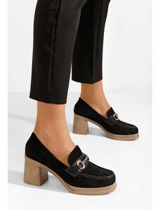 Zapatos Loafers cipele Gizella crno