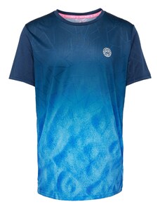 BIDI BADU Tehnička sportska majica 'Beach Spirit' plava / nebesko plava / bijela