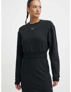 Dukserica Reebok Classic Wardrobe Essentials za žene, boja: crna, bez uzorka, 100075539