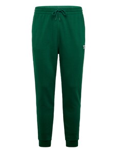 Reebok Sportske hlače 'IDENTITY' tamno zelena / bijela