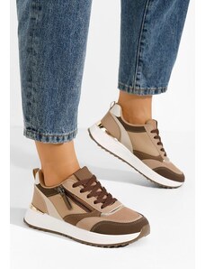 Zapatos Ženske sneakers Cameria kaki