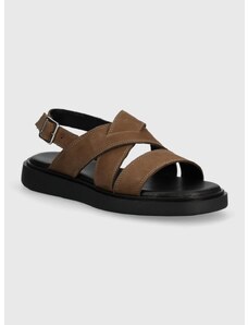 Sandale od nubuk kože Vagabond Shoemakers CONNIE boja: smeđa, 5757-450-19