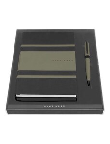 Bilježnica i kemijska olovka BOSS A5