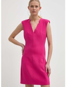 Haljina Morgan RWITE boja: ružičasta, mini, uska, RWITE