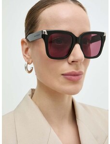 Sunčane naočale Alexander McQueen za žene, boja: crna, AM0440S