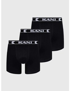 Bokserice Karl Kani 3-pack za muškarce, boja: crna