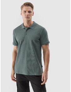 4F Men's regular polo shirt - khaki