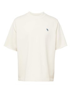 Abercrombie & Fitch Sweater majica boja pijeska / golublje plava