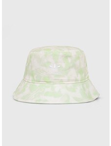 Pamučni šešir adidas Originals boja: zelena, pamučni