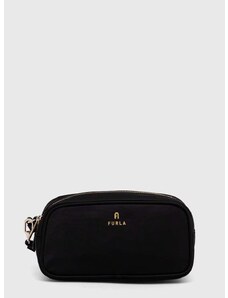 Kozmetička torbica Furla boja: crna