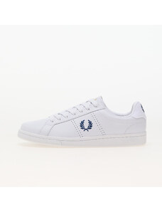 Muške tenisice FRED PERRY B721 Leather/ Towelling Wht/ Shade Cobalt