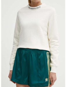 Kratke hlače adidas Originals za žene, boja: zelena, s aplikacijom, visoki struk, IR6095